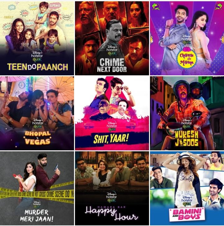 Disney+ Hotstar announces a new line-up of shows under the title Quix. 