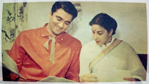 nargis with sunil dutt